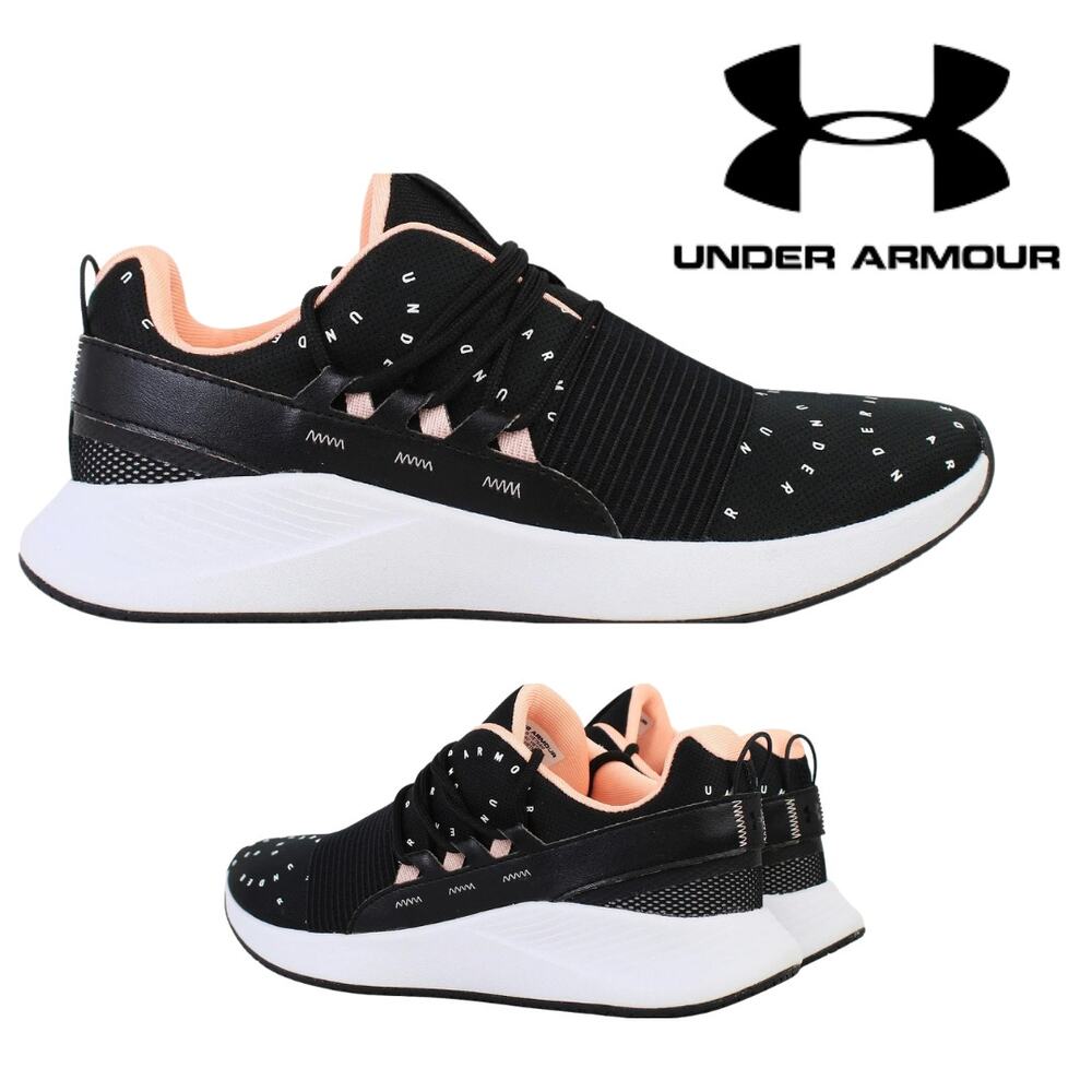 Under Armour Charged Breathe MCRPRNT Women's Trainers - Black/Pink Size 8